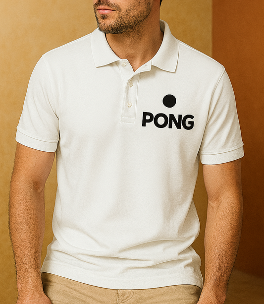Polo PONG. – Estilo Minimalista e Moderno